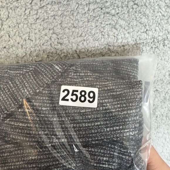 Lululemon Hoodie Womens 10 Black Heathered Long Sleeve Pullover Athletic Stretch - Picture 7 of 7